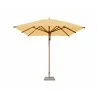 Levante 8.5 Square Bamboo Umbrella- Harvest Wheat - Levante 8.5 Square Bamboo Umbrella- Harvest Wheat