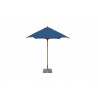 Levante 2.0 x 3.0m (6.5 x 10) Rectangle Bamboo Umbrella- Blue - Levante 2.0 x 3.0m (6.5 x 10) Rectangle Bamboo Umbrella- Blue