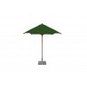 Levante 2.0 x 3.0m (6.5 x 10) Rectangle Bamboo Umbrella- Green - Levante 2.0 x 3.0m (6.5 x 10) Rectangle Bamboo Umbrella- Green