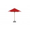 Levante 2.0 x 3.0m (6.5 x 10) Rectangle Bamboo Umbrella- Red - Levante 2.0 x 3.0m (6.5 x 10) Rectangle Bamboo Umbrella- Red