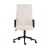 Sunpan Swanson Office Chair Polo Club Muslin-Bravo Cream - Front Angle