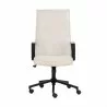 Sunpan Swanson Office Chair Polo Club Muslin-Bravo Cream - Front Angle - Sunpan Swanson Office Chair Polo Club Muslin-Bravo Cream - Front Angle
