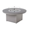 Telescope Casual Rustic Polymer 54" Round Fire Table