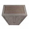 Manhattan Comfort Hopkins Modern Freestanding Storage Closet with 7 Shelves in Grey Top