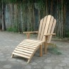 Anderson Teak Adirondack With Ottoman lifestyle - Anderson Teak Adirondack With Ottoman lifestyle