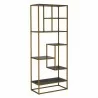 Sunpan Savoir Bookcase - Front Side Angle - Sunpan Savoir Bookcase - Front Side Angle