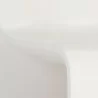 Sunpan Odyssey Lounge Chair White - Seat Closeup Angle - Sunpan Odyssey Lounge Chair White - Seat Closeup Angle