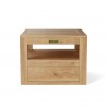 Anderson Teak Copacabana Side Table front view - Anderson Teak Copacabana Side Table front view