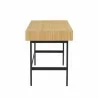 Greenington Santa Cruz Desk, Wheat - Side Angle - Greenington Santa Cruz Desk, Wheat - Side Angle