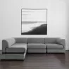 Sunpan Harmony Modular in Corner Chair - Danny Dark Grey - Lifestyle - Sunpan Harmony Modular in Corner Chair - Danny Dark Grey - Lifestyle