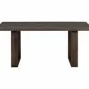 Sunpan Thanus Dining Table 72 '' Brown Oak - Front Angle - Sunpan Thanus Dining Table 72 '' Brown Oak - Front Angle