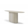 Petra Console in Beige- side view 2