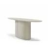 Petra Console in Beige- side view 2 - Petra Console in Beige- side view 2