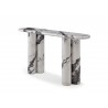 Bianco Console in White- side view 1