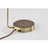 Adesso Brooks Adesso Charge Wireless Charging Desk Lamp Antique Brass  5