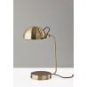 Adesso Brooks Adesso Charge Wireless Charging Desk Lamp Antique Brass  8