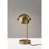 Adesso Brooks Adesso Charge Wireless Charging Desk Lamp Antique Brass  9