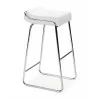 Zuo Modern Wedge Bar Stool in White - Angled - Zuo Modern Wedge Bar Stool in White - Angled