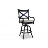 Sunset West Monterey Counter Stool with Cushion - Set of Four - Front Side Angle