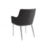 Chase Dining Armchair - Black - Back Angle