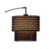 Adesso Gala Arc Lamp Black - Adesso Gala Arc Lamp Black