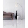 Adesso Gala Arc Lamp Steel - Adesso Gala Arc Lamp Steel