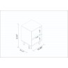 Manhattan Comfort Mosholu Nightstand with 2 Shelves