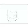 Manhattan Comfort Mosholu Nightstand with 2 Shelves - Manhattan Comfort Mosholu Nightstand with 2 Shelves