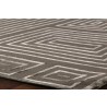 Exquisite Rugs Metro Velvet Handmade Hand-Knotted New Zealand Wool and Viscose Area Rug 035
