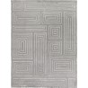 Exquisite Rugs Metro Velvet Handmade Hand-Knotted New Zealand Wool and Viscose Area Rug 037