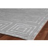 Exquisite Rugs Metro Velvet Handmade Hand-Knotted New Zealand Wool and Viscose Area Rug 043