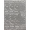 Exquisite Rugs Metro Velvet Handmade Hand-Knotted New Zealand Wool and Viscose Area Rug 042