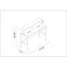 Manhattan Comfort Bowery Desk  - Manhattan Comfort Bowery Desk 