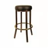 H&D Seating Metal Backless Barstool with Copper Vein Finish - H&D Seating Metal Backless Barstool with Copper Vein Finish