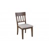 Alpine Furniture Donham Side Chairs in Brown - Set of Two - Front Side Angle