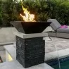 The Outdoor Plus Maya GFRC Fire Bowl - The Outdoor Plus Maya GFRC Fire Bowl
