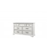 Alpine Furniture Clara Dresser - Front Side Angle