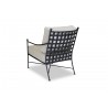  Provence Aluminum Club Chair - Back Side Angle