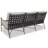 Provence Sofa in Canvas Flax w/ Self Welt - Back Side Angle - Provence Sofa in Canvas Flax w/ Self Welt - Back Side Angle