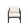 Sunset West Mesa Club Chair With Cushions In Cast Pumice - Front
