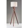 Adesso Brooklyn Floor Lamp Walnut 2