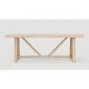 Alpine Furniture Raquel Rectangular Dining Table - Front Angle - Alpine Furniture Raquel Rectangular Dining Table - Front Angle