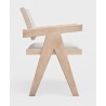 Alpine Furniture Raquel Side Chairs - Set of Two - Side Angle