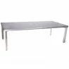 Woodard Metropolis Rectangular Dining Umbrella Table - Woodard Metropolis Rectangular Dining Umbrella Table