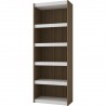 Parana Bookcase 3.0 - Oak/ White - Empty