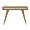 Greenington Azara Console Table, Caramelized - Front Angle - Greenington Azara Console Table, Caramelized - Front Angle