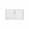 Summerset Grills 33" Double Access Door with Hidden Hinge - Summerset Grills 33" Double Access Door with Hidden Hinge