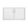 Summerset Grills 33" Double Access Door with Hidden Hinge - Summerset Grills 33" Double Access Door with Hidden Hinge