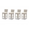 Manhattan Wicker Counter Stool - Set of 4 (front)