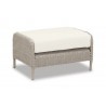 Manhattan Wicker Ottoman - Front Side Angle